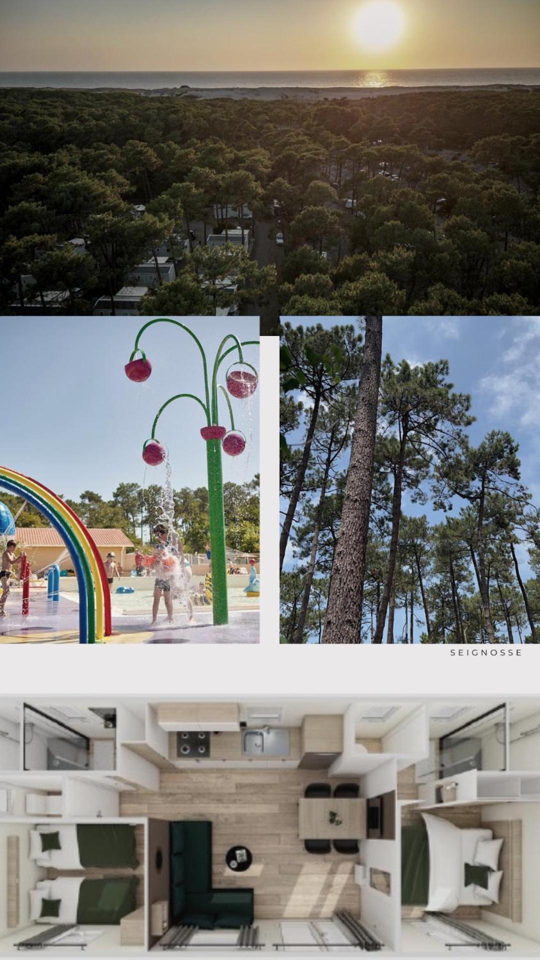 Mobilhome Dans Les Pins Campingplatz